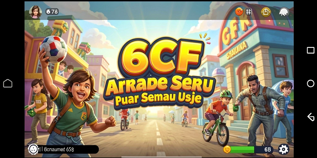 Screenshot gameplay dari 6CF menampilkan aksi seru dan grafis yang memukau.