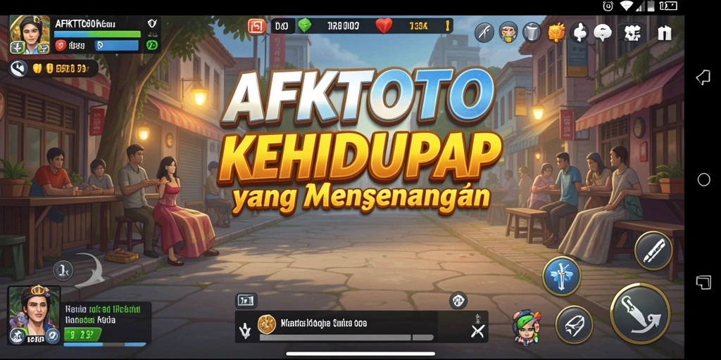 Tampilan gameplay AFKTOTO yang menarik dan dinamis.