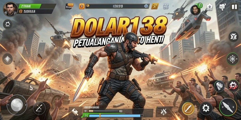 Screenshot DOLAR138 menampilkan aksi seru dalam pertempuran.