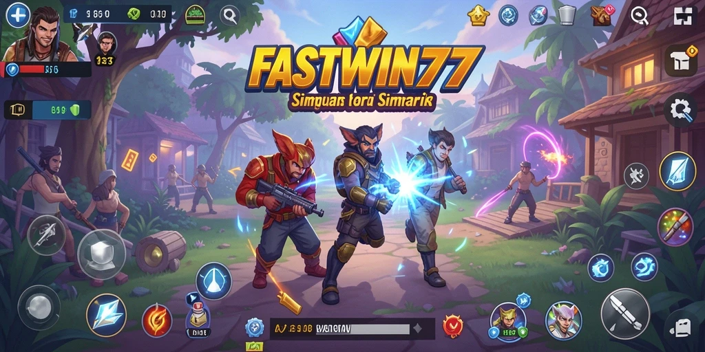 Tampilan gameplay FASTWIN77 yang menarik dan penuh tantangan.