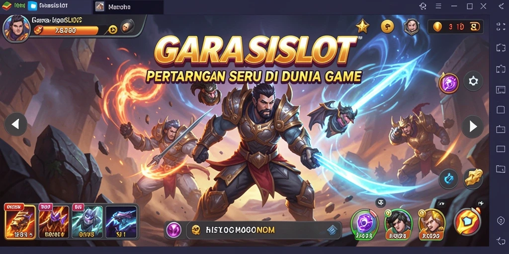 Gameplay seru dan mendebarkan dalam GARASISLOT.