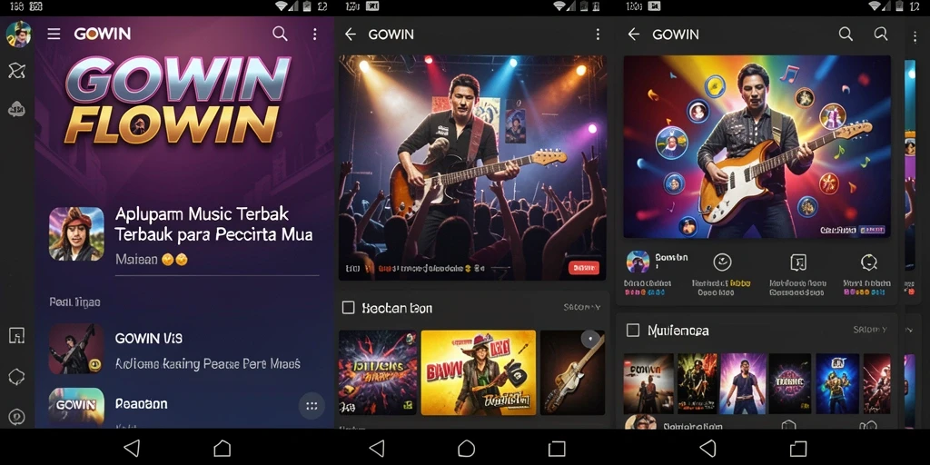 Gambaran gameplay <strong>GOWIN</strong> yang penuh warna dan menarik.