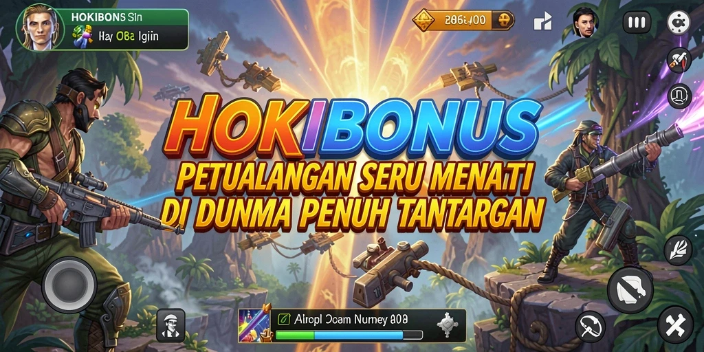 Gameplay HOKIBONUS yang penuh aksi dan petualangan.