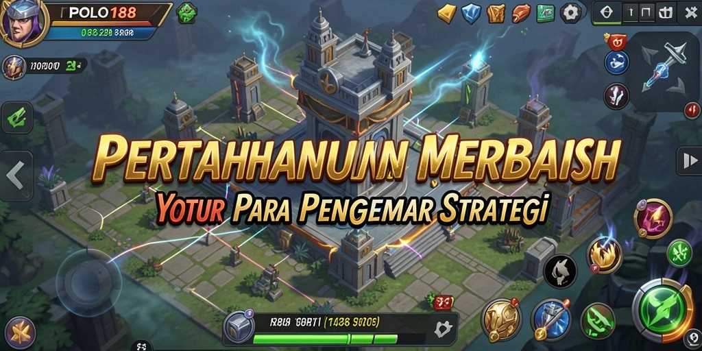 Gameplay menakjubkan dari POLO188 dalam tower defense.