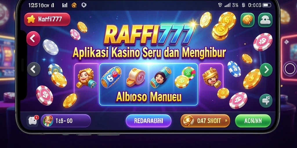 Tampilan gameplay Kasino yang menarik di RAFFI777.