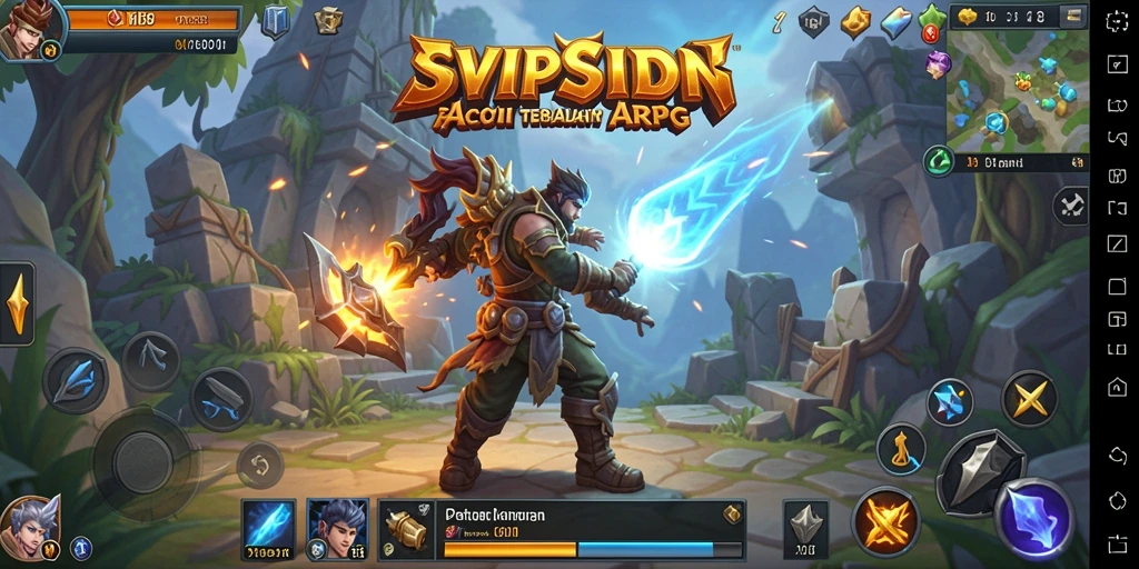 Screenshot dari gameplay <strong>SVIPSIDN</strong> menampilkan pertarungan aksi yang mendebarkan.