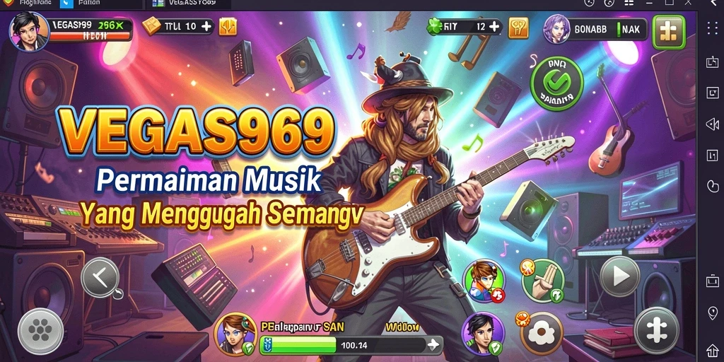 Tampilan gameplay <strong>VEGAS969</strong> yang penuh warna dan menarik.